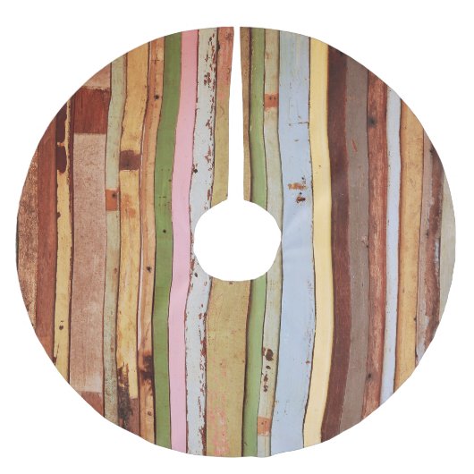 Houtmateriaal:  behang Textuur Kerstboom Rok (Voorkant)