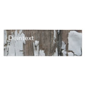 houtnaamplaatje naambadge (Voorkant)