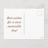 Houtnerf Ansichtkaart Feestdagenkaart (Achterkant)