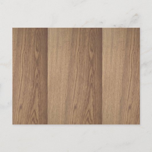 Houtnerf Ansichtkaart Feestdagenkaart (Voorkant)