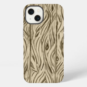 Houtnerf bord Franse eiken vat iphone hoes 13 Hoesje