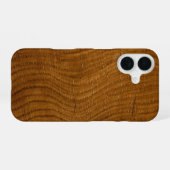 Houtnerf Eik iPhone 16 Hoesje (Achterkant horizontaal)