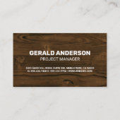 houtnerf | hout | Bouwmateriaal Visitekaartje (Achterkant)