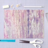 Houtnerf Roze Wit Paars Rustieke Textuur Tissuepapier (Craft)