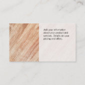 Houtnerf / Technologie 2 Visitekaartje (Achterkant)