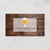 Houtnerf Visitekaartje (Voorkant)