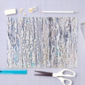 Houtnerf Wit Paars Grijs Rustieke Textuur Tissuepapier (Craft)