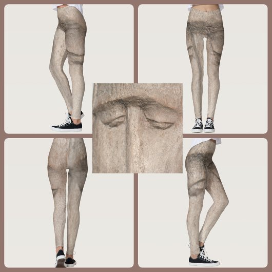 Houtnerf Zielvolle Ogen Leggings