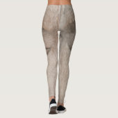 Houtnerf Zielvolle Ogen Leggings (Achterkant)