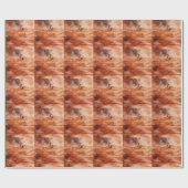 Houtnerfstructuur Cadeaupapier (Vlak)