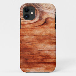 Houtnerfstructuur iPhone 11 Hoesje
