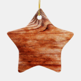 Houtnerfstructuur Keramisch Ornament