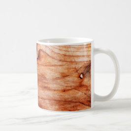 Houtnerfstructuur Koffiemok