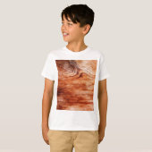 Houtnerfstructuur T-shirt (Voorkant volledig)
