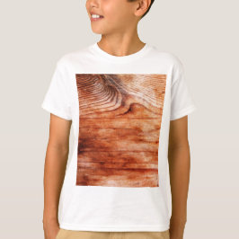 Houtnerfstructuur T-shirt