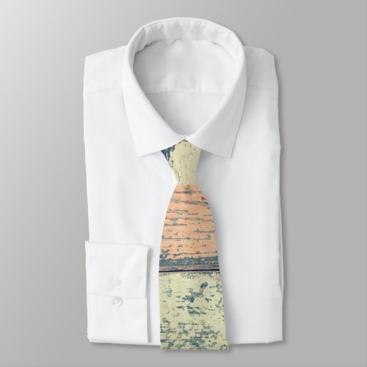 Houtontwerp Moderne Kunst Abstract Kunstwerk Stropdas (Gebonden)