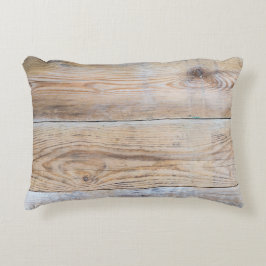 Houtontwerpkussen Accent Kussen