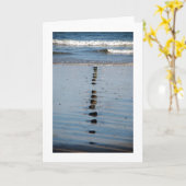 HOUTPAD-Kaart Kaart (Gele Bloem)