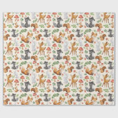 Houtpap voor dieren cadeaupapier (Vlak)