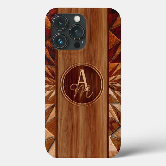 Houtpatroon Case-Mate iPhone Case (Achterkant)