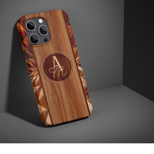 Houtpatroon iPhone Hoesje