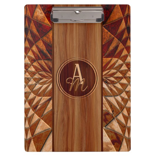Houtpatroon Klembord (Voorkant)