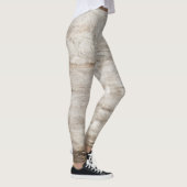 Houtpatroon Leggings (Rechts)