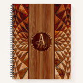 Houtpatroon Notitieboek (Voorkant)