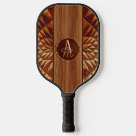 Houtpatroon Pickleball Paddle