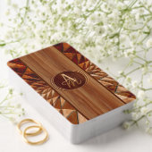 Houtpatroon Pokerkaarten (Insitu (Huwelijk))