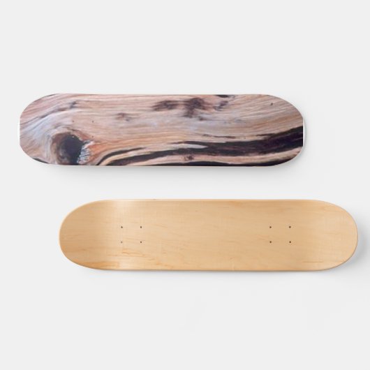 Houtpatroon Skateboard (Horizontaal)