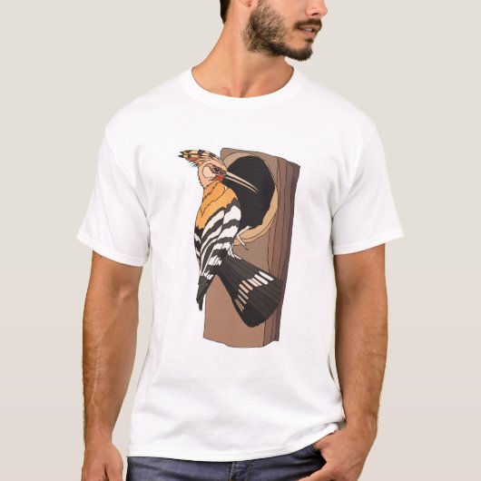 houtpecker t-shirt (Voorkant)