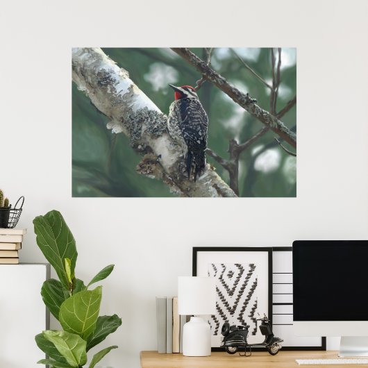 Houtpikker Poster (Thuiskantoor)