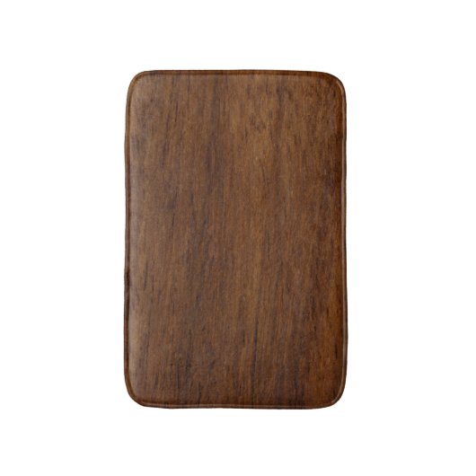 Houtplaat van textiel badmat (Voorkant Verticaal)