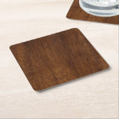 Houtplaat van textiel kartonnen onderzetters (Schuin)