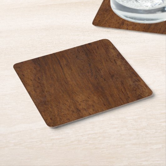 Houtplaat van textiel kartonnen onderzetters (Schuin)