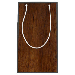 Houtplaat van textiel klein cadeauzakje