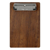 Houtplaat van textiel mini klembord (Voorkant)