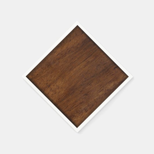 Houtplaat van textiel servetten (Hoek)