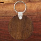 Houtplaat van textiel sleutelhanger (Voorkant)