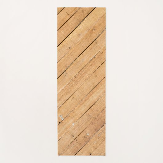 Houtplank Yogamat (Voorkant)
