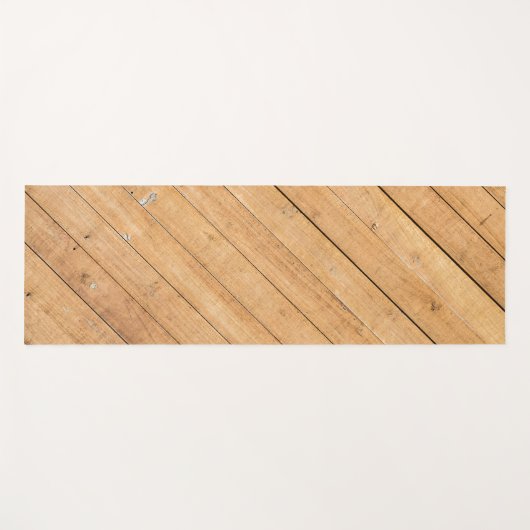 Houtplank Yogamat (Voorkant (horizontaal))