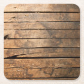 Houtplanken Kartonnen Onderzetters (Voorkant)