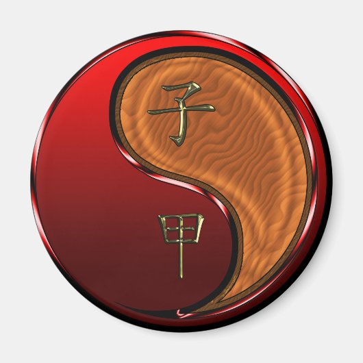Houtrat Magneet (Voorkant)