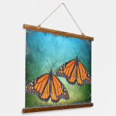 Houtsafhankelijke boomstammen met monoboogvlies hangend wandkleed (Gebogen)