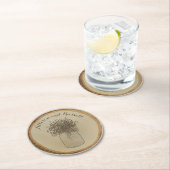 Houtschijf Geïnspireerd Onderzetter voor borstvoed (Insitu)