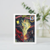 Houtsensatie "Edna" Briefkaart (Staand voorkant)