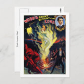 Houtsensatie "Edna" Briefkaart (Voorkant / Achterkant)