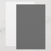 houtskool briefpapier (Voorkant / Achterkant)