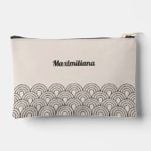 Houtskool Cement Boogjes Glam Kleine Accessoire Po Etui (Achterkant)